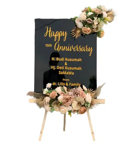 Papan Bunga Akrilik Karangseneng