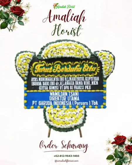 Papan Bunga Duka Karangseneng